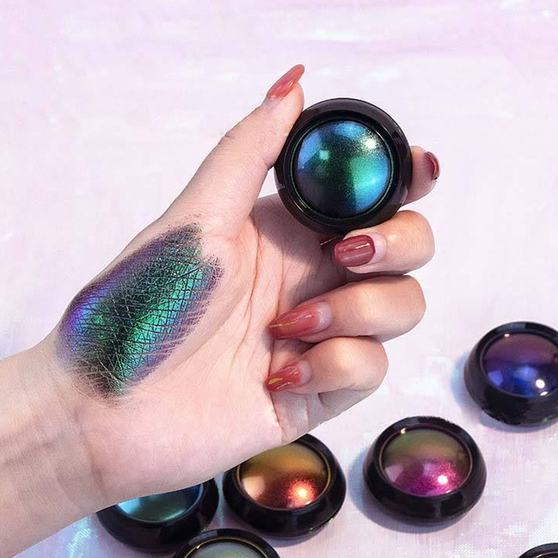 9 色シングルアイシャドウメイクアップアイシャドウ高色素アイシャドウ