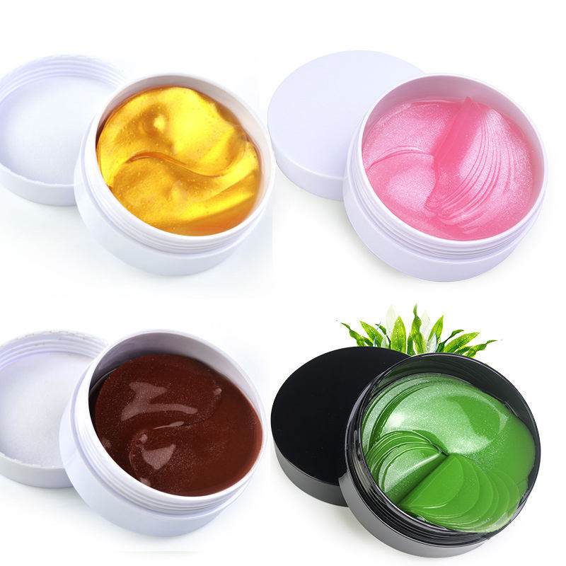 24K ゴールドアンダーアイパッチアイマスクアンチエイジングコラーゲンヒアルロン酸アンダーアイマスクくまの除去