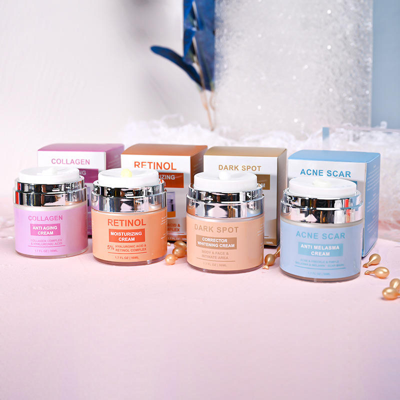 新しいトレンドスキンアンチエイジングフェイシャルローションダークスポット除去モイスチャライザーオーガニックホワイトニングフェイスクリーム