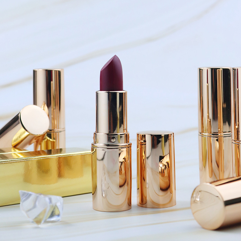 ヌード口紅化粧品セクシーなレッドマットクリーミーな防水口紅